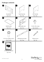 Preview for 6 page of StarTech.com WALLSHELF4U Instruction Manual