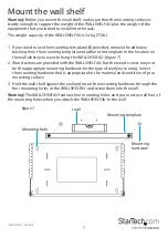 Preview for 10 page of StarTech.com WALLSHELF4U Instruction Manual