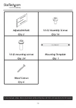 Preview for 13 page of StarTech.com WALLSHELF8U User Manual