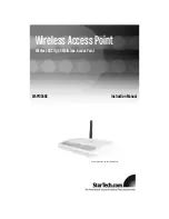 StarTech.com WAP1055BG Instruction Manual preview