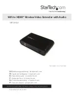 StarTech.com WIFI2HD2 Instruction Manual preview