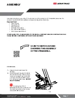 Preview for 8 page of StarTrac 9-3613 Assembly Manual