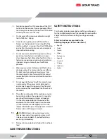 Preview for 5 page of StarTrac FREERUNNER 10-TRx Owner'S Manual