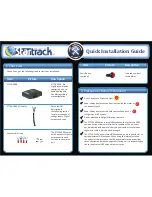 Preview for 3 page of StarTrac STTCK-5000 Quick Installation Manual