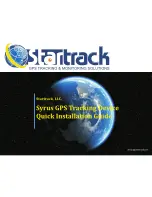 Startrack Syrus Quick Installation Manual preview