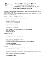 Startrack VT900 User Manual preview