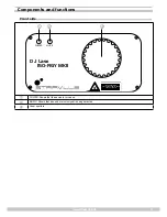 Preview for 7 page of STARVILLE DJ Lase 150-RGY MKII Owner'S Manual