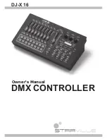 Предварительный просмотр 1 страницы STARVILLE DJ-X 16 Owner'S Manual