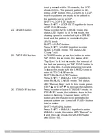 Предварительный просмотр 8 страницы STARVILLE DJ-X 16 Owner'S Manual