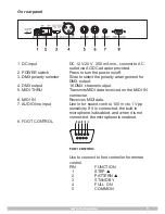 Предварительный просмотр 9 страницы STARVILLE DJ-X 16 Owner'S Manual