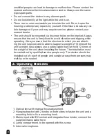 Preview for 4 page of STARVILLE MANIAC XH-1 Owner'S Manual