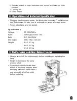 Preview for 5 page of STARVILLE MANIAC XH-1 Owner'S Manual