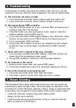 Preview for 9 page of STARVILLE MATRIXX FX-550 DMX Owner'S Manual