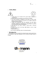 Preview for 7 page of STARVILLE MATRIXX TLB-20 DMX User Manual