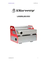 Starway LASERLAB 200 User Manual preview