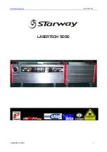 Preview for 1 page of Starway LASERTECH 5000 User Manual