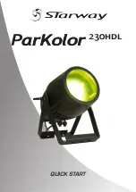 Предварительный просмотр 5 страницы Starway ParKolor 230HDL Quick Start Manual