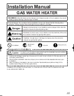 Предварительный просмотр 35 страницы State Water Heaters 000 - 236 Owner'S Manual And Installation Manual