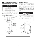 Preview for 8 page of State Water Heaters 120 Series Instruction Manual