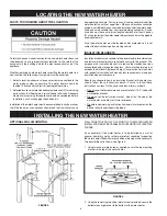 Preview for 6 page of State Water Heaters 184735-000 Instruction Manual