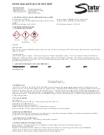 Preview for 3 page of State Water Heaters ALG-ERASE Safety Datasheet