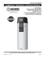 State Water Heaters GP650 HTPDT Service Handbook preview