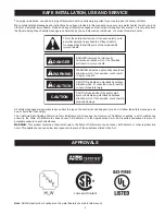 Preview for 3 page of State Water Heaters GPG 81-140 Instruction Manual