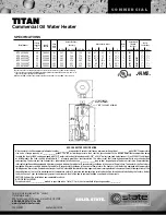 Предварительный просмотр 2 страницы State Water Heaters GPO69 700 Specification Sheet