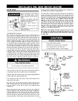 Предварительный просмотр 25 страницы State Water Heaters Green Choice Instruction Manual