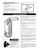 Предварительный просмотр 35 страницы State Water Heaters Green Choice Instruction Manual