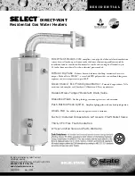 State Water Heaters GS6 40 YBDS Specifications preview