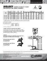 Предварительный просмотр 2 страницы State Water Heaters GS6 40 YBVIT, GS6 40 HBVIT, GS6 50 YBVIT, GS6 50 HBVIT, GS6 40 YBVIT 2, GS6 40 HBVIT 2, GS6 50 YBVIT 2, GS6 50 HBVIT 2 Specification Sheet