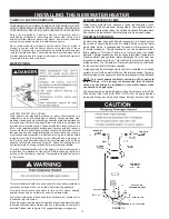 Предварительный просмотр 12 страницы State Water Heaters GS675HRVIT Instruction Manual