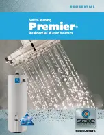 State Water Heaters Premier Residential Water Heaters Specifications preview