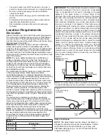 Preview for 4 page of State Water Heaters Premier Installation Instructions And Use & Care Manual