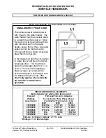 Предварительный просмотр 21 страницы State Water Heaters RESIDENTIAL ELECTRIC WATER HEATER Service Handbook