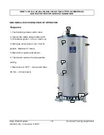 Предварительный просмотр 19 страницы State Water Heaters Sandblaster SBD30 150 NE Service Handbook