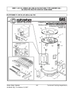 Предварительный просмотр 50 страницы State Water Heaters Sandblaster SBD30 150 NE Service Handbook