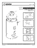 Предварительный просмотр 1 страницы State Water Heaters SBD100400NE/A Replacement Parts List Manual