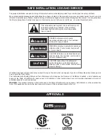 Preview for 3 page of State Water Heaters SBL 100 76N Instruction Manual