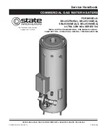 State Water Heaters SBL85275NE Service Handbook preview