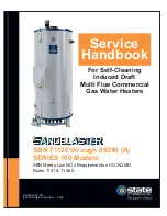 State Water Heaters SBN 100-199NE Service Handbook preview