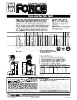 Preview for 2 page of State Water Heaters SDV100-199 Specification Sheet