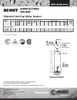 Предварительный просмотр 2 страницы State Water Heaters SMGSS00108 Specification Sheet