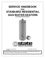 State Water Heaters STC-080 Service Handbook предпросмотр