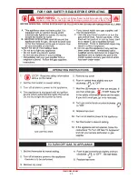 Preview for 23 page of State Water Heaters SUF 120 Installation &  Operation Instruction