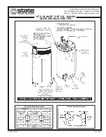 Предварительный просмотр 1 страницы State Water Heaters SUF 130-300/400 User Manual