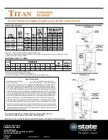 Предварительный просмотр 2 страницы State Water Heaters TITAN GPG85 540 NEA Specification Sheet