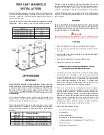 Preview for 11 page of State Water Heaters TPD-140-140 Instruction Manual