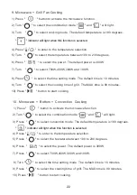 Preview for 22 page of STATESMAN BC044BL Instruction Manual